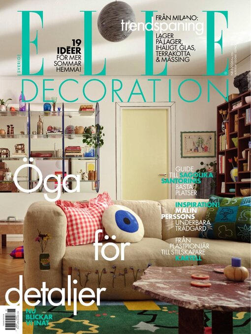 Cover image for ELLE Decoration Sweden